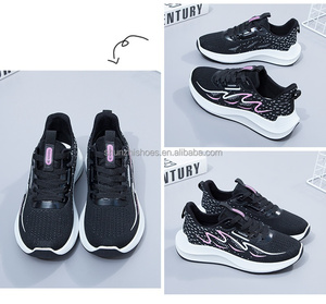 Oem odm casual alla moda con <span class=keywords><strong>espadrillas</strong></span> gratis sneakers da passeggio antiscivolo ragazze trail running scarpe sportive da donna - Product Image 5