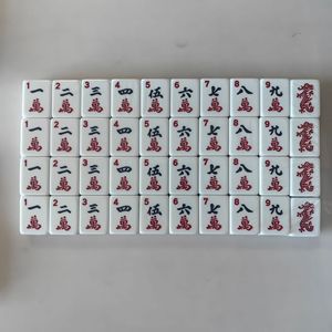 Jeu de Mahjong Américain 30mm de large 166 pièces avec numéros Vente en gros d'usine En stock - Product Image 4