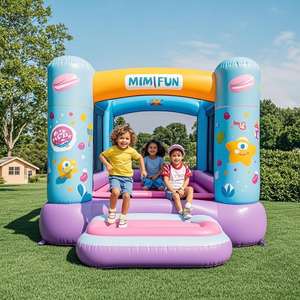 Оптовая продажа надувные горки замок прыжки надувные принцесса прыгающий замок - Product Image 5