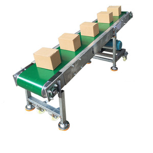 Sabuk konveyor PVC antistatis kustom untuk rakitan penyortiran logistik jalur produksi otomatis dengan bahan karet & PU - Product Image 5