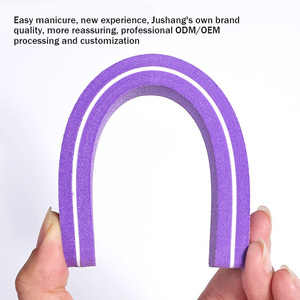 Chất lượng cao chuyên nghiệp Salon sử dụng giấy nhám gốc đàn hồi cao Sponge Emery đa chức năng 2 trong 1 <span class=keywords><strong>Nail</strong></span> tập tin đệm - Product Image 3