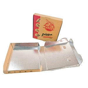 Boîtes à pizza octogonales en carton kraft brun personnalisées et imprimées à bas prix, 20x20, 40x40, 30x30, 12x12, 33, 18 cm, 16, 14, 10, 18 pouces, avec logo - Product Image 1