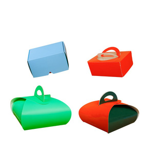 Tùy Chỉnh In Logo Thân Thiện Với Môi Các Tông Màu Trắng Xách Tay Bánh Sinh Nhật Takeaway Bánh Hộp - Product Image 2