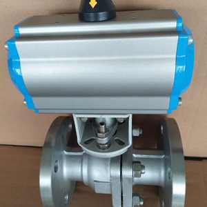 วาล์วบอลแบบมีหน้าแปลน Yoshitaka Pneumatic Dn50 16C สแตนเลสสตีล สำหรับใช้งานในอุตสาหกรรม - Product Image 2