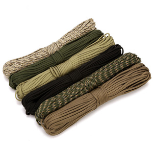 <span class=keywords><strong>Cuerda</strong></span> <span class=keywords><strong>de</strong></span> Paracord <span class=keywords><strong>de</strong></span> 7 Hilos y 4 mm, Multifuncional para Exteriores, Escalada, Paracaidismo, Remolque, Escape, Rescate, Equipo <span class=keywords><strong>de</strong></span> Seguridad, 31 Metros - Product Image 5