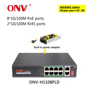 4/<span class=keywords><strong>8</strong></span>/16/24 PoE порт 48 В PoE коммутатор ieee802.3af cctv неуправляемый источник питания poe <span class=keywords><strong>ethernet</strong></span> коммутатор для ip-камеры - Product Image 4