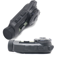 Interphones pour moto avec caméra, 1080P vidéo Wifi enregistreur caméra Intercomunicador moto interphone casque caméra DVR
