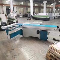 Scie à table horizontale de précision à glissière, machine à bois 45/90 degrés, 5,5 kW, 380 V, haute sécurité, fonctionnement facile, moteur puissant, lame haute performance