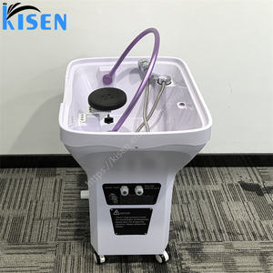 Golden Ring Hood Head Spa Shampoo Portable Pipeless Shampoo Sink Bowl Lavabo con vaporizador calentado No de <span class=keywords><strong>segunda</strong></span> <span class=keywords><strong>mano</strong></span> Nuevo - Product Image 2