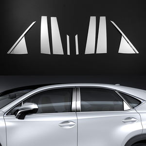 Cubierta de pilar de ventana de decoración de accesorios exteriores de coche OEM ODM para <span class=keywords><strong>Lexus</strong></span> <span class=keywords><strong>Nx</strong></span> 200T/<span class=keywords><strong>300H</strong></span> 2014 2015 2016 2017 2018 - Product Image 3