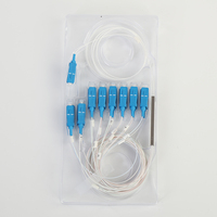 SOFTEL FTTH SC UPC 1*8 Mini Splitter de Fibre Optique PLC à Tube en Acier