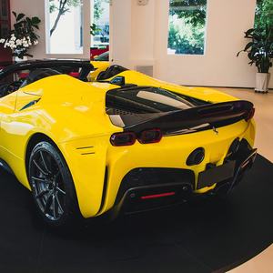 Parachoques trasero de fibra de carbono OEM, alerón de labios, piezas de automóviles, kits de labios traseros para <span class=keywords><strong>Ferrari</strong></span> SF <span class=keywords><strong>90</strong></span> - Product Image 5