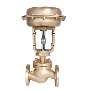 Stainless Steel Pneumatic Diaphragm Regulating <b>Valve</b> Flanged Sleeve Type <b>Control</b> <b>Valve</b> Positioner for Water OEM - Product Image 2