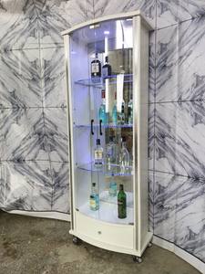 <span class=keywords><strong>Meuble</strong></span> de salon en bambou avec porte en verre, armoire à <span class=keywords><strong>vin</strong></span> avec roulettes, <span class=keywords><strong>meuble</strong></span> de rangement mural, petit rangement manuel, rouge 2024 - Product Image 1