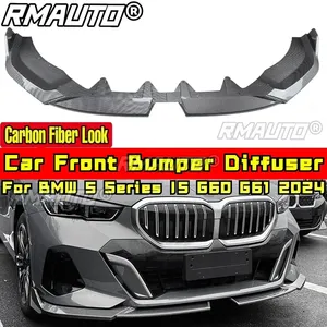 Kit de Carrocería I5 G60 G61, Cubierta de Parachoques Delantero, Estilo MP, Negro Brillante, Alerón para BMW Serie 5 I5 G60 G61 2024, Accesorios para Automóviles - Product Image 2