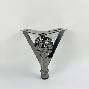 Pieds de meubles en métal Chao Guanxing 15 cm, design libellule noir canon, support de table - Product Image 3