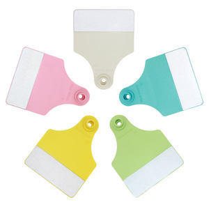 ออกแบบใหม่ 2 ชิ้นประเภทขนาดใหญ่วัวสะท้อนแสงแท็กหูสีเหลือง - Product Image 1