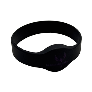 High Quality Customizable Silicone <strong>Wristband</strong> with Logo Waterproof RFID NFC Bracelet Event Promotion <strong>Gift</strong> - Product Image 4