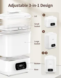 Accept test Order Automatic Electric Baby Milk <strong>Bottle</strong> <strong>Steriliser</strong> <strong>and</strong> Dryer Household Baby Feeding <strong>Bottle</strong> Steam Sterilizer - Product Image 6