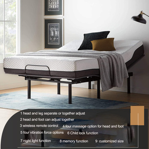 Tháo rời đôi đôi cấu trúc Vua Kích thước đơn gấp Sofa kim loại khung giường - Product Image 6