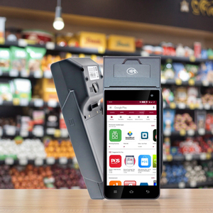 PH-90 tất cả-trong-một Máy Quét Mã Vạch POS siêu thị tiền mặt đăng ký thanh toán thiết bị đầu cuối bluetooth kích hoạt điện thoại di động POS Android <span class=keywords><strong>mpos</strong></span> - Product Image 1