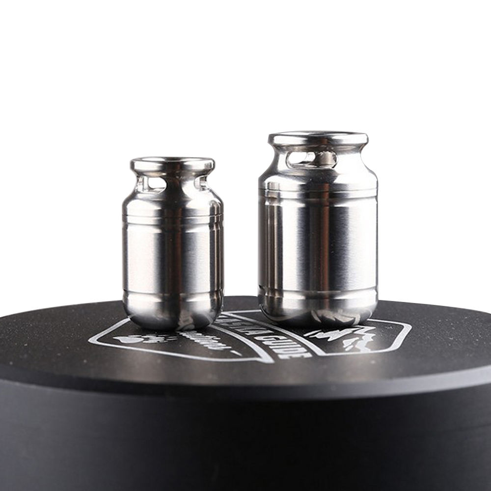 Pill Bottle Micro Pill Fob Small Pill Case Aluminum Waterproof