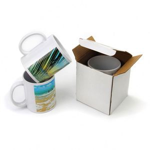 Taza de Café de Cerámica Personalizada con Logotipo, 11/15 oz, Lisa, Mate o Brillante, para Sublimación - Product Image 2