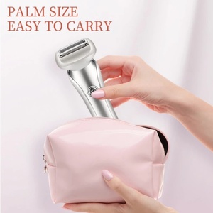 Electric <b>Lady</b> Shaver <b>Razor</b> for Women Bikini Trimmer Wet and Dry Pubic Hair Removal Trimmer for Underarm Body Groomer - Product Image 2