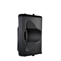 Haut-parleur actif professionnel en plastique de 15 pouces, 4 ohms, pour DJ, basses puissantes, idéal pour la scène, les événements en plein air et les concerts.