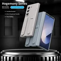 Étui antichoc avec anneau magnétique et support pliable, design armure TPU+PC, anti-traces de doigts, pour Z Fold 6/5/4/3 Camera