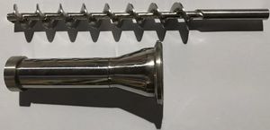 Distributeur semi-automatique à vis spirale pour poudre de poivre, épices et café – Petite machine de remplissage manuelle à vis sans fin - Product Image 6