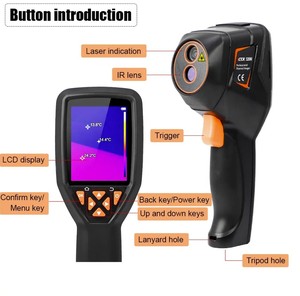 320M nhiệt hình ảnh máy ảnh 2.8 inch hiển thị 8GB 120x90 55.6 Lĩnh vực xem chức năng lưu trữ Độ phân giải - Product Image 5