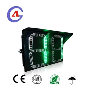 400mm square LED Countdown <b>Timer</b> 2 Digits 3 Colors R+G+Y Traffic <b>Light</b> - Product Image 5