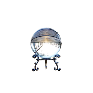 Frizzante artigianale 60mm chiaro ametista rosa quarzo cristallo <span class=keywords><strong>sfera</strong></span> di vetro Stand <span class=keywords><strong>elegante</strong></span> illuminazione magica per casa festa incisione - Product Image 1