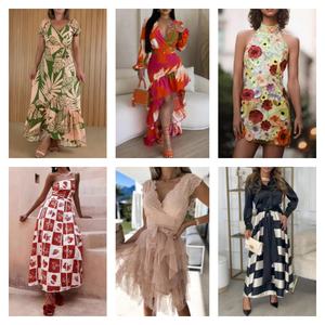 Ventes à prix réduits, jupe en stock d'usine, vêtements pour femmes, robe décontractée pour femmes, vêtements pour femmes, liquidation en gros - Product Image 2