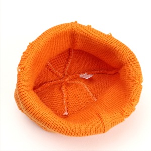 Bonnet tricoté pour femme, couleur unie, style streetwear, chaud, avec anneaux métalliques, casquette hip-hop, automne-hiver - Product Image 4
