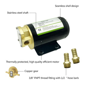 ปั๊มน้ำทะเล Singflo 24v 12LPM/3.2GPM อะไหล่เรือ/ใบพัดปั๊มน้ำทะเล - Product Image 4