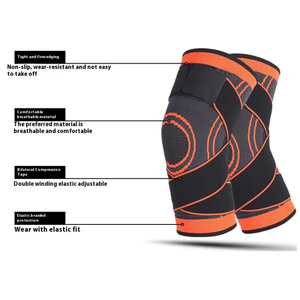 Rodillera Deportiva de Compresión con Correa de Nylon Antideslizante para Baloncesto, Running y Ciclismo - Product Image 2