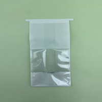 Pochette d'emballage alimentaire laminée papier-plastique personnalisable 16*11.5*27cm