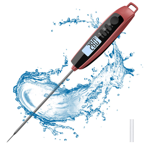 Thermomètre numérique portable à lecture instantanée pour cuisine, en métal, pour la mesure de la température du pain, du four, du fumoir et de la viande - Offre Spéciale - Product Image 1