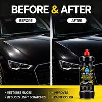 Cire de polissage personnalisée 1 litre 3-en-1 pour l'entretien automobile – Composé de polissage et de lustrage pour voitures