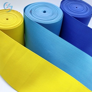 Alta qualità protezione ambientale nero bianco poliestere Super largo 10cm 15cm 20cm maglia <span class=keywords><strong>fascia</strong></span> <span class=keywords><strong>elastica</strong></span> per corsetto - Product Image 4