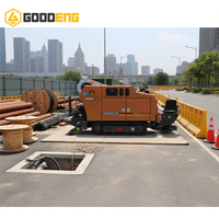 Machine de forage directionnel horizontal portable Goodeng GS150-LS pour petits pipelines