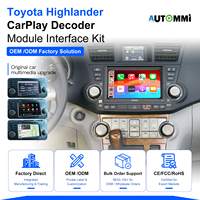Decodificador de Interfaz Inalámbrica Apple CarPlay y Android Auto para Toyota Highlander, Crown, Kluger 2005-2012 E8007 E8016 E8029 Pantalla OEM