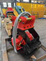 Compacteur vibrant hydraulique MONDE durable pour excavatrice, idéal pour la construction routière