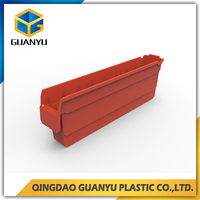 Bac de rangement robuste en plastique rigide recyclable pour solutions de stockage en vrac de boulons et de quincaillerie pour rayonnages d'entrepôt