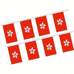 Guirnalda de Banderines con la Frase '26 Años Desde la Devolución de Hong Kong a la Madre Patria', Calidad Premium para Decoración, Venta al Por Mayor - Product Image 2