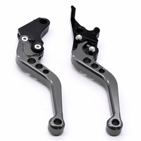 Ensemble de leviers d'embrayage et de frein en aluminium CNC pour moto, leviers universels réglables pour motos de rue, pièces de rechange