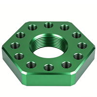 Pièces de culasse de moto de course CNC de précision, anodisées violettes, usinées par électroérosion à fil et brochage, tolérance +/-0,001 mm