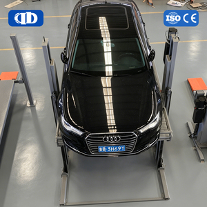 Pont élévateur de stationnement vertical à deux niveaux certifié CE, stable et peu encombrant, solution de stationnement pour garage domestique - Product Image 1